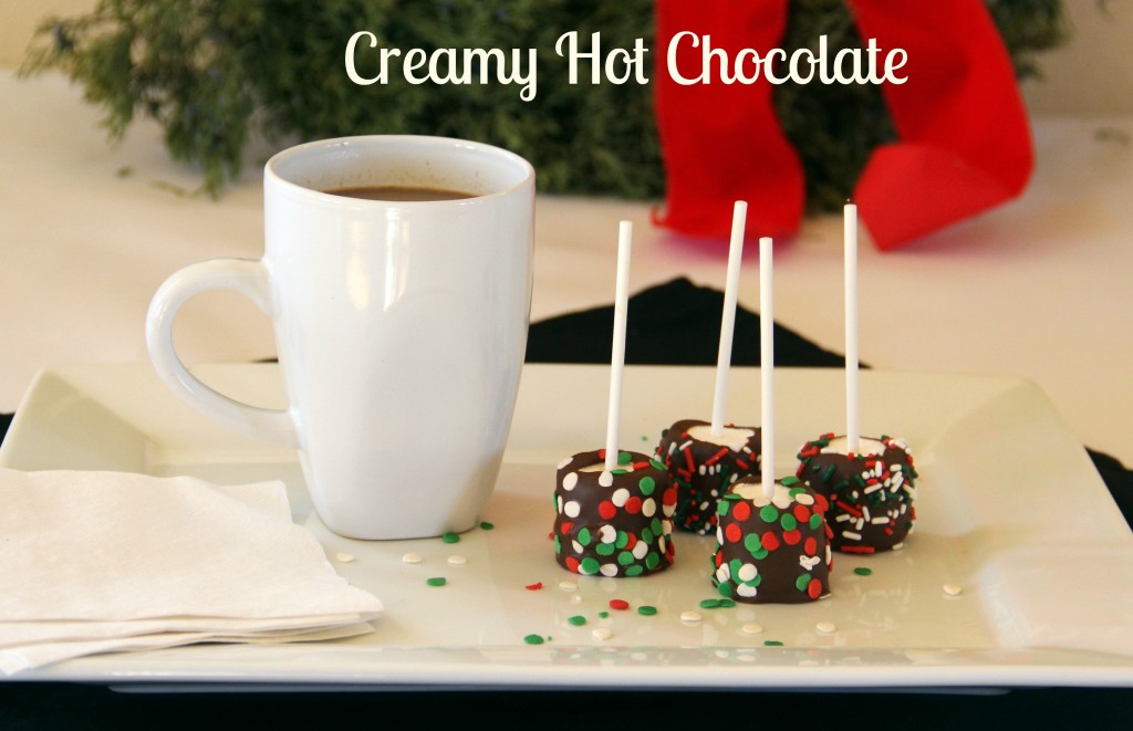 creamy hot chocolate