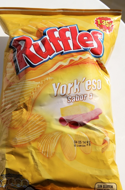 sagunto spain - Ham & cheese ruffles